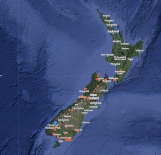 Locations of H. paucispinosa observations on iNaturalist occur mostly in primary (never cleared) forests